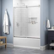 Glass is treated with dreamline exclusive clearmax water repellant and stain. The Best Glass Shower Doors For Your Tub Trubuild Construction