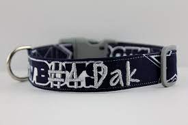 Nfl Dallas Cowboys Collar Cowboys Dog Collar Personalized Etsy Dog Collar Embroidered Dog Collars Custom Dog Collars