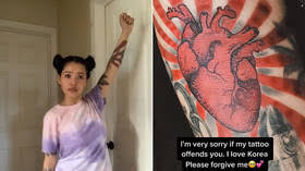 Filipino (masculine and neutral) filipina (feminine). Filipina Tiktok Star S Tattoo Leads To Online Race War And Demands To Cancel Korea As A Whole Rt World News