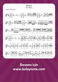baris manco halhal notalara dokulmus muzik muzik notalari baris