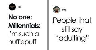 The generation grew up on the heels of millennial experimentation with formats. Gen Z Shares Their Thoughts On Millennials And They Re Merciless Bored Panda