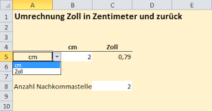 3 1 ⁄ 2 ″ (entspräche 89 mm, tatsächlich aber 90 mm, die bezeichnung in zoll ist nur namensgebend), 5 1 ⁄ 4 ″ (133 mm) und 8″ (203 mm) Umwandeln Von Zoll In Zentimeter Excel Inside Solutions