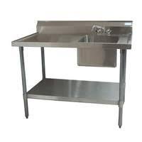 Conforms to nsf 61/9 lead free requirements. Commercial Work Table W Sink Acitydiscount