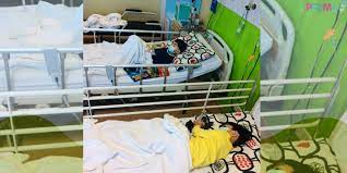 Cuma yang bongsu ini, bila terkena selsema, dalam bila anak tidak sihat, mestilah kena ambil cuti. Sangat Menakutkan Tengok Ramai Tunggu Masuk Wad Wad Kanak Kanak Di Penuhi Pesakit Influenza Pa Ma