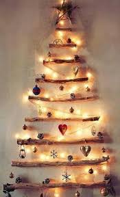 Christmas Wall Decor Wood And Lights Alternative Christmas Tree Alternative Christmas Christmas Diy