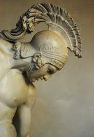 Viral mayat melambaikan tangan dari peti. Achilles Sculpture Art Greek Art