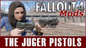 Head to the big red building, then follow this video. Fallout 4 Mods The Juger Pistols Youtube