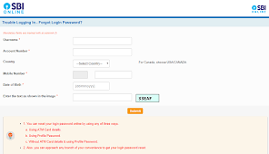 After login the taxpayer can change their password and update the email id and phone number. How To Reset Sbi Net Banking Password Using Profile Password