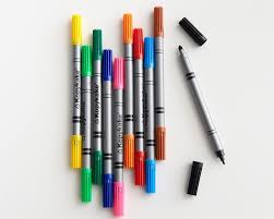 Write on any firm food surface in true and vibrant colours. 2 Sided Food Coloring Markers Set Of 10 Cakegirls