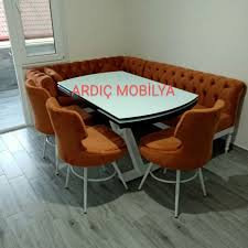 Bahçe minderi yer pufu balkon takımı mutfak köşesi dekor koltuk r. Mutfak Kose Takimi Ardic Masa Sandalye