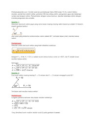 V x 130 n v y 120 n. Soal Dan Penyelesaian Perkalian Vektor Usaha Fisika Pilihan Ganda Jawabanku Id