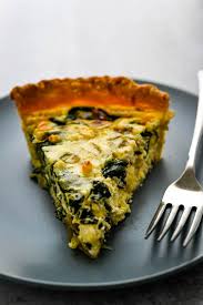 Need An Easy Spinach Quiche Recipe This Florentine Quiche Uses Crumbled Chevre And Mozzarella For A Goat Chees In 2021 Goat Cheese Quiche Cheese Quiche Quiche Recipes