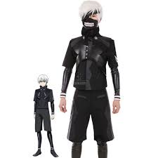 Tokyo Ghouls Ii Ken Kaneki Cosplay Costume Leather Suit Hooded Coat Rolecosplay Com
