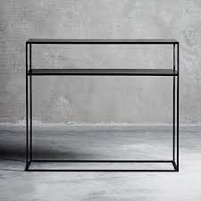 Black Iron Console Table Mink Interiors Iron Console Table Black Metal Console Table Iron Console