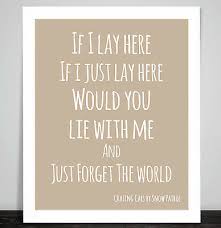 verse 3 a e/g# d a let's waste time, chasing cars, around our heads. Snow Patrol Chasing Cars Music Love Song Lyric Art Print 10 Colour Picture Frame Ebay