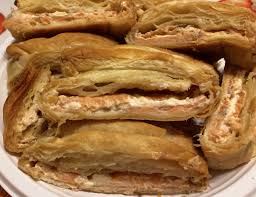 Cuocete in forno preriscaldato a. Strudel Salato Con Salmone Affumicato Curarsi Con Gusto