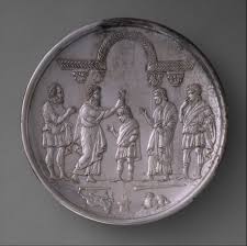 Scripture gives us stronger clues regarding david's age when he fought goliath. Plate With David Anointed By Samuel Byzantine The Metropolitan Museum Of Art