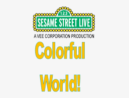 Sesame Street Live Colorful World Logo Sesame Street Live Logo Free Transparent Png Download Pngkey Sesame street ernie, sesame street bert standing, at the movies, sesame street png. sesame street live colorful world logo
