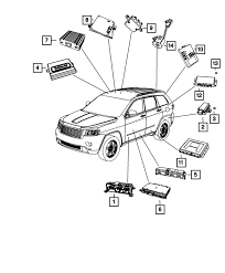 Fuse 6 in some of the earlier 300c's fed the front control module, but i did you try disconnecting the headlight module i mentioned earlier? 2012 2013 Jeep Grand Cherokee Transfer Case Control Module 4854747ac World Mopar Parts