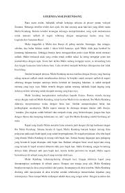 Cerita dongeng anak pendek sebelum tidur dari spanyol ini memiliki sebuah pesan moral. Cerita Rakyat Malin Kundang Singkat Dalam Bahasa Sunda