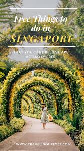 For being a beautiful reserve and for being very hard to walk to. Cool Free Things To Do In Singapore Travel In Our Eyes Singapore Travel Travel Destinations Asia Singapore Travel Tips