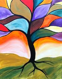 20 Amazing Tree Painting Ideas For Your Inspiration Simple Acrylic Paintings Watercolor Paintings For Beginners Easy Canvas Painting