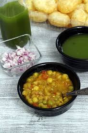 Ragda Pani Puri Recipe How To Make Pani Puri Recipe With Ragda Puri Recipes Pani Puri Recipe Recipes
