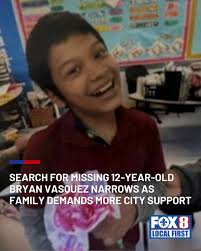Rain and lightning temporarily paused the urgent search for 12-year-old  Bryan Vasquez