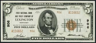 Login using your username and password. 1929 5 Pennsylvania National Banks Charters Papermoneywanted Com