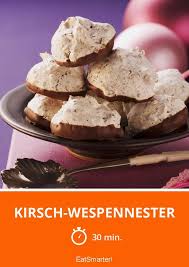 Kirsch Wespennester Rezept Kirschen Lebensmittel Essen Rezepte