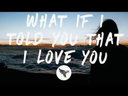 Ali Gatie What If I Told You That I Love You Lyrics Youtube In 2020 Love Yourself Lyrics Yours Lyrics I Love You Song