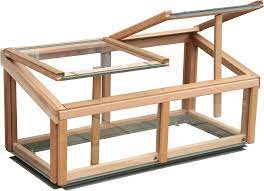 Two 47 1/2 inches long. New Alton Cold Frame With Cedar Capping 4x2
