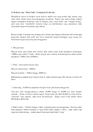 We did not find results for: Doc 23 Perkara Asas Mesti Tahu Tentang Servis Kereta Muadz Fadzil Academia Edu