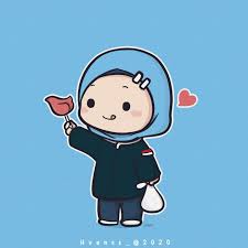 Koleksi gambarnyapun terus menjadi banyak semacam yang ada di instagram, twitter sampai pinterest. Permen Mau Kartun Muslimah Ilustrasi Karakter Kartun Animasi