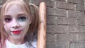 Harley quinn face painting ideas. Kids Face Paint Harley Quinn Makeup Youtube