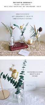 北欧风网红花束ins干花真花尤加利叶装饰带花瓶家居摆设小清新 淘宝网 flower petals place card holders petals