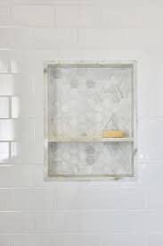 Marble Shower Niche Design Ideas Tile Shower Niche Shower Niche Bathroom Niche