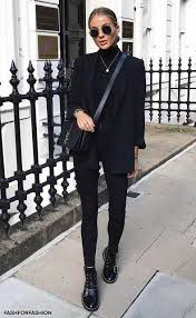 Black Blazer Outfits Women S 10 Black Blazers To Shop Now From Luxe With Love In 2020 All Black Outfits For Women Classic Outfits Streetwear Outfit
