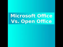 Open Office Vs Microsoft Office