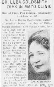 Henry Goldsmith, Part VIII: Milton Goldsmith's Second Marriage