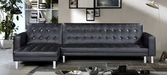 Droit, d'angle, convertible, 2/3 places et plus. Canape Angle Reversible Convertible 5 Places Noir A Prix Casse