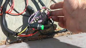 A wiring diagram is a streamlined traditional pictorial depiction of an electrical circuit. Getting An Old Outboard Motor Running Part 3 Electrical Harness Spark Youtube