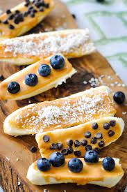 Easy Banana Peanut Butter Snack W Yummy Toppings Recipe Banana Snacks Snacks Banana Recipes Easy