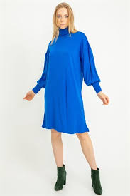 Balon Kol Basic Triko Tunik Stilmeydani Goruntuler Ile Triko Moda