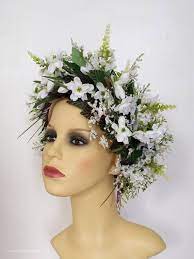 Snow Drop Winter Wedding Flower Crown Flower Crown Snow Etsy Winter Wedding Flowers Flower Crown Wedding Flower Crown
