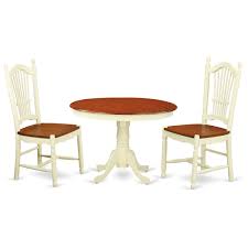 Same day delivery 7 days a week £3.95, or fast store collection. 3 Pc Small Kitchen Table And Chairs Set Round Kitchen Table And 2 Dining Sets Home Garden Worldenergy Ae