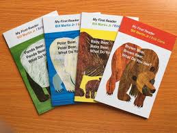 4pcs English Learn Books For Children My First Reader Mini Library Brown Bear Panda Baby Polar Bear What Do You See Eric Carle Books For Children English Learning Booklearning Books Aliexpress