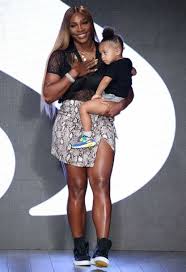 Tennis superstar serena williams says her daughter, alexis olympia ohanian jr., is really active, but she tries to keep herself from hovering too much. Serena Williams Daughter Olympia Steals The Spotlight At Her Nyfw S By Serena Fashion Show Gma