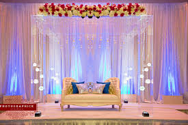 How much does indian wedding decoration cost? Gold Wedding Stage Decoration Novocom Top