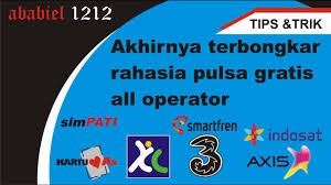 Da biste dobili besplatne impulse. Tips Trik Akhirnya Terbongkar Rahasia Pulsa Gratis All Operator Youtube